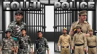 Fouji Or police 👮&zwj;♂️😱🇮🇳 ||ONE MEN ARMY 01|| #trending #army 