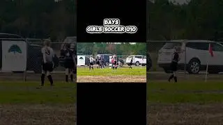 20. BAYS Girls U10 Soccer Game # 1 Coach Matt #soccergames