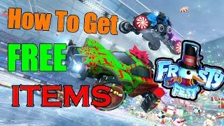How to get FREE items in Rocket League! (Frosty Fest)
