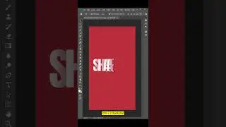 Shadow Text Effect in Photoshop 🔥👍💯 #texteffect #photoshoptricks #graphicdesigner #photoshoptutorial