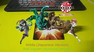 Распаковка видеоигры Brawlers - Bakugan New Vestroia (японская версия): Вилда и Ингрэм (японская ...