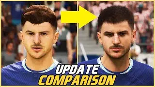 FIFA 23 - BEFORE AND AFTER WORLD CUP DLC FACE COMPARISON!