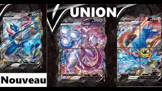[Ouverture] PACK V-UNION Mewtwo, Amphinobi, Zacian !! Les Cartes Pokémon ENORME les plus SUBLIME ?!