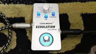 COOLMUSIC ECHOLATION 9delay guitar effect