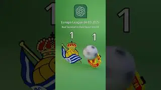 Real Sociedad vs Manchester United | Europe League 2025-03-06 | ChatGPT Prediction