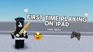 FIRST TIME PLAYING MURDER VS SHERIFF 2 ON IPAD 💗✨ (BAD IDEA)  | MURDER VS SHERIFF 2