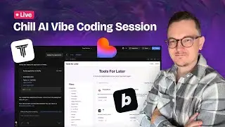 Vibe Coding 2 AI Webapps at the same time &ndash; Chill Live Dev Session