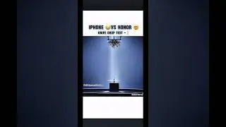 Iphone vs Honor Magic 6 Pro Drop Test - Who&lsquo;s More Durable 🔥 #fyp #smartphones  #shorts