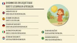 French Short Stories - A1 level - Le ballon perdu
