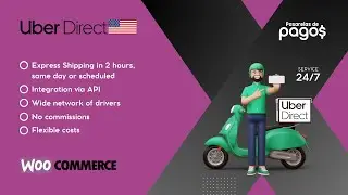 Uber WooCommerce  USA - Maximize your Deliveries with the Shipping plugin for your ecommerce