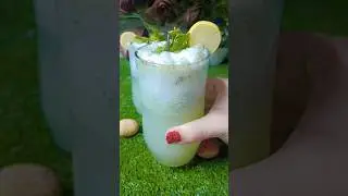Litchi mojito refreshing drink 🍻 #viral #shorts #shortsvideo