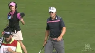 Peter Uihlein's incredible hole out for eagle at The Honda Classic
