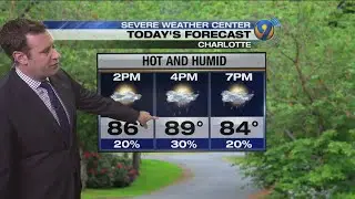 Monday morning forecast update from Meteorologist Keith Monday
