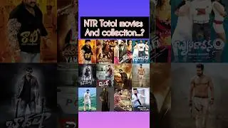 👉NTR Total movies and collections💥||#ntr #rrr #collection #devara #war #movie #film #teaser