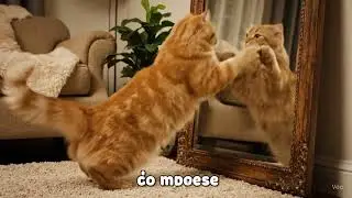 Cat vs Mirror 😹 | Funny Cat Fail #CatVsMirror #FunnyCat #CatFail