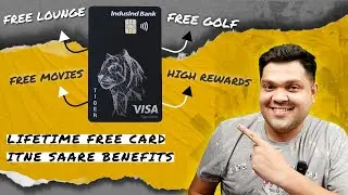 Indusind Tiger Credit Card Full Detail 2026 🔥 | Benefits & Features | Best Lifetime Free Card