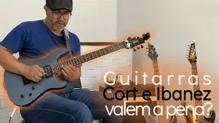 Guitarras Cort e Ibanez valem a pena? Venha conferir como ficou o som delas com Adriano Freitas