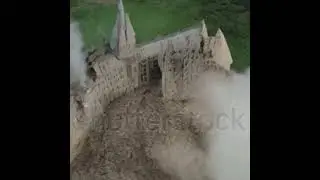 Hogwarts Castle Fading Away In To Dust | @ShortsAddict | #Shorts #ShortsAddict #ShortVideos