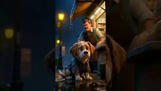 Poor Puppy Finds Love ❤️ | Emotional 3D Animated Short | From Sadness to Happiness 🐶✨ #shorts