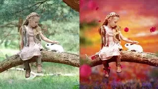 Tutorial II Fantasy Color Effect II Photoshop CC