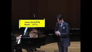 Julian Kim김주택, ‘Alzati! …Eri tu che macchiavi quell'anima ’ 가사한국어번역자막