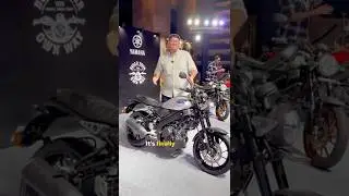 Yamaha XSR155 выпущен в Индии #XSR155 #Yamaha @yamahaindia #sameercontractor