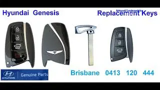 Hyundai genesis key fob replacement Brisbane 0413 120 444
