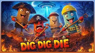КОПАЙ ИЛИ УМРИ!!! ☠️ Пробуем Dig, Dig, Die