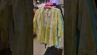 Vishal mega mart short kurti collection |vishal mega mart shorts😍#shortsfeed #shorts #vishalmegamart