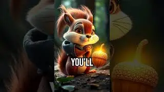 A squirrel's journey to confidence #bedtimestory #moral #forest