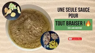 SAUCE BRAISE🔥 Pour le Poisson & la Viande – Goût Garanti ! / BRAISING SAUCE 🔥 For Fish & Meat