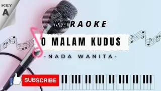 O Malam Kudus (Herlin Pirena & Nikita) Karaoke - Nada Wanita