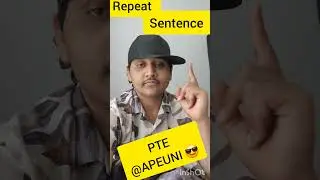 😎 Repeat Sentence _Get 80+ Scores!! 🔥PTE Speaking 2025 Master PRACTICE/ #pte #ptespeaking