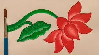 Saif Ullah is live! How to draw lotus & Coloring | Step-by-Step Art Tutorial 