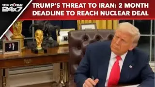 Trump On Iran | On Nukes, A Letter With A Deadline: Donald Trump's Threat To Iran