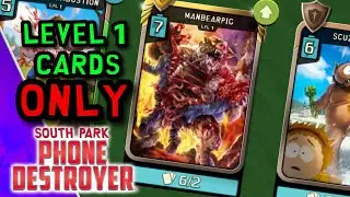 All level 1 Cards | South Park Phone Destroyer