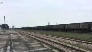 Field tests of GE Evolution Series ES44ACi (ТЭ33А) type locomotive at PKP LHS (May the 7th, 2015)