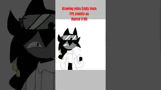 day 225 drawing miss Emily from FPE zombie au