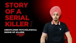 Story of serial killer. Psychological disorder of serial killers