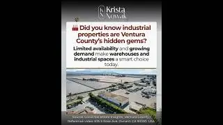 🏭 Did you know industrial properties are Ventura County&rsquo;s hidden gems?