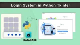 How to make Login Gui In Python With Tkinter@Coding_helper