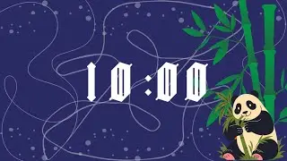 10 Minute Timer  | Quick Focus, Study Break, Meditation & Productivity Reset