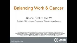 Balancing Work and Cancer