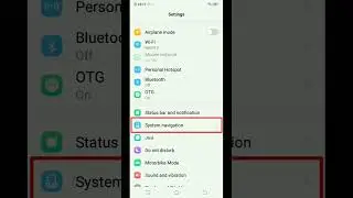 Full Screen Display Setting In Vivo | How To Enable Navigation Gestures #shorts #viralshort