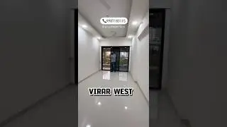 Virar West | nearing possession | Prime Loction | 455 useable carpet | 📞9987183115