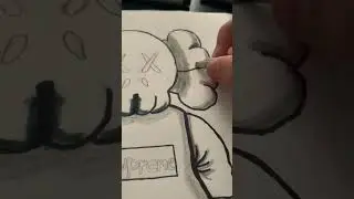 Supreme KAWS ☠️ finished
