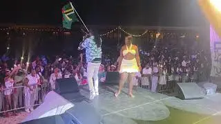 Ladies Square Off at White Sands 2025 | DJ MJ Shells Down St. Kitts!3🇰🇳🇰🇳🇰🇳