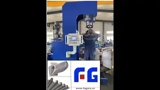 How to form a metal expansion joint #3rd Step- Expansion joint re-rolling after punching forming