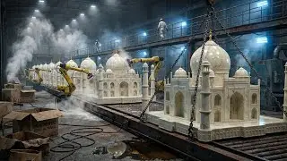 Inside a Taj Mahal Toy Factory | From Raw Parts to Iconic Mini Monuments