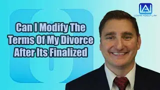 Can I Modify The Terms Of My Divorce After Its Finalized